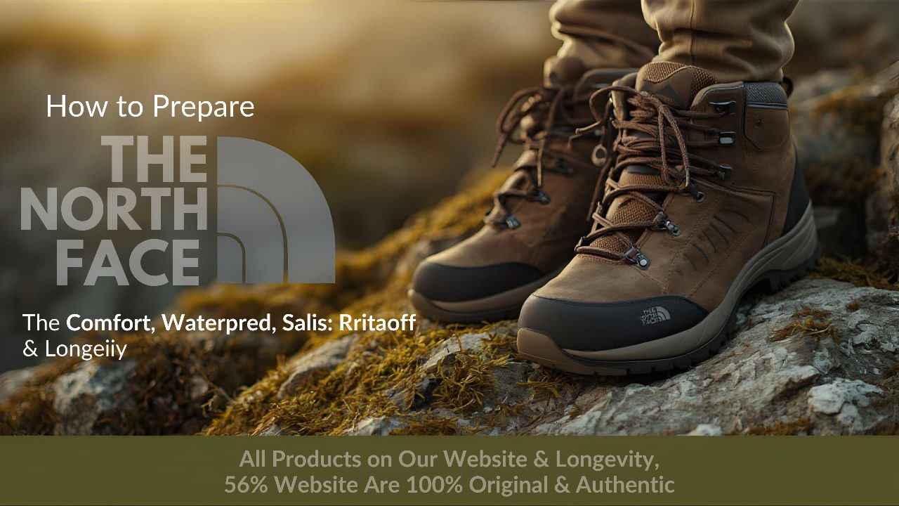 اماده کردن کفش نورث فیس