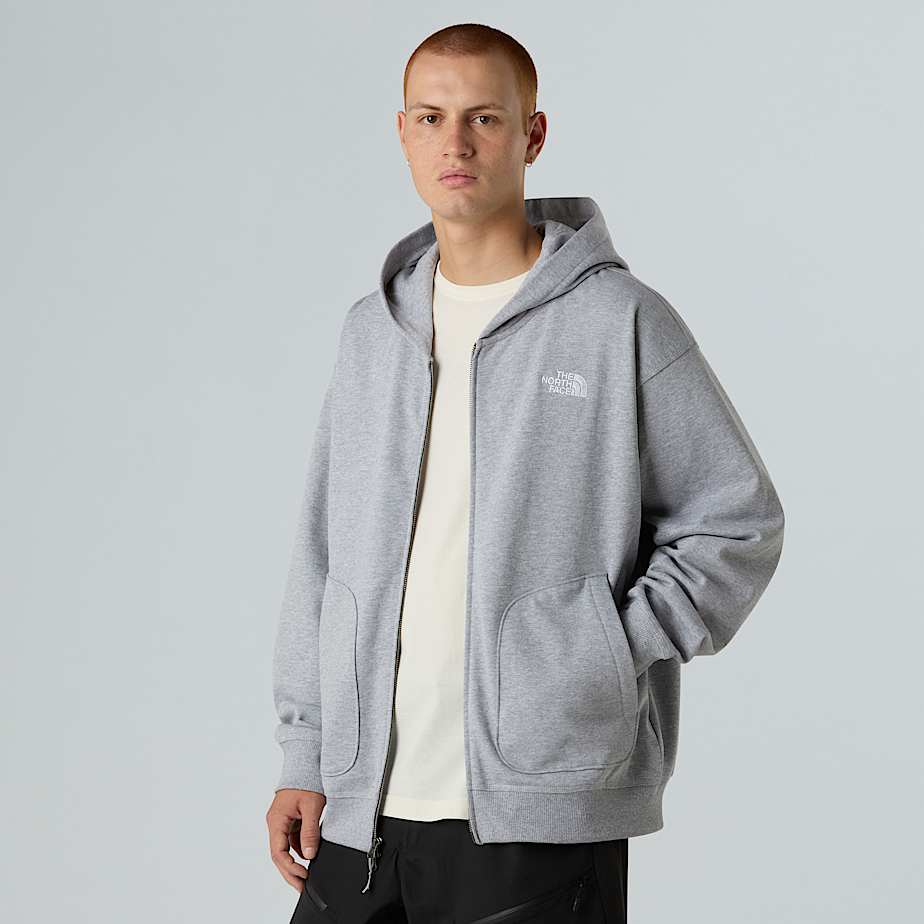 هودی Unisex Oversized Full‑Zip Hoodie   این محصول از برند The North Face