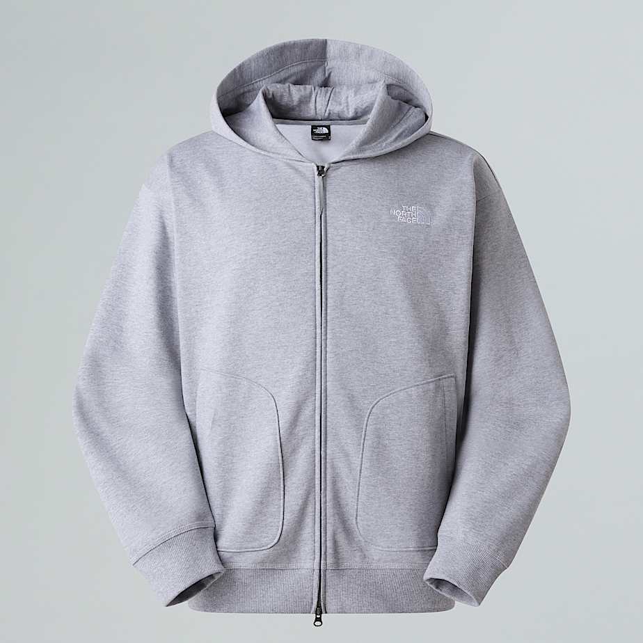 هودی Unisex Oversized Full‑Zip Hoodie   این محصول از برند The North Face