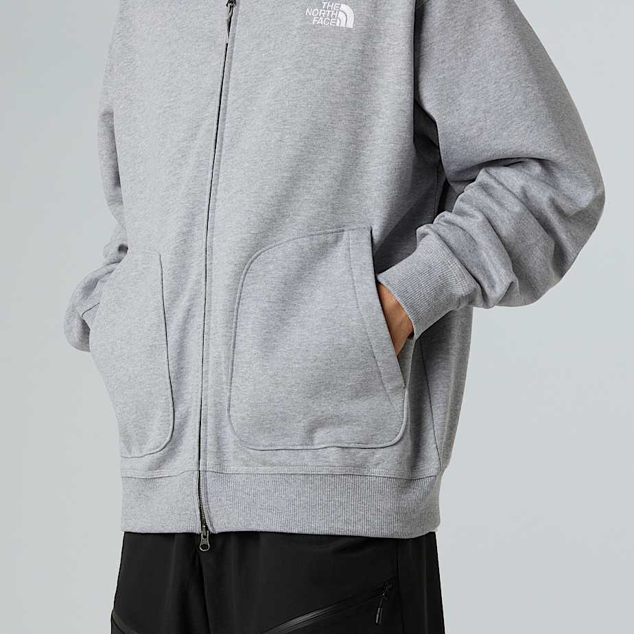 هودی Unisex Oversized Full‑Zip Hoodie   این محصول از برند The North Face