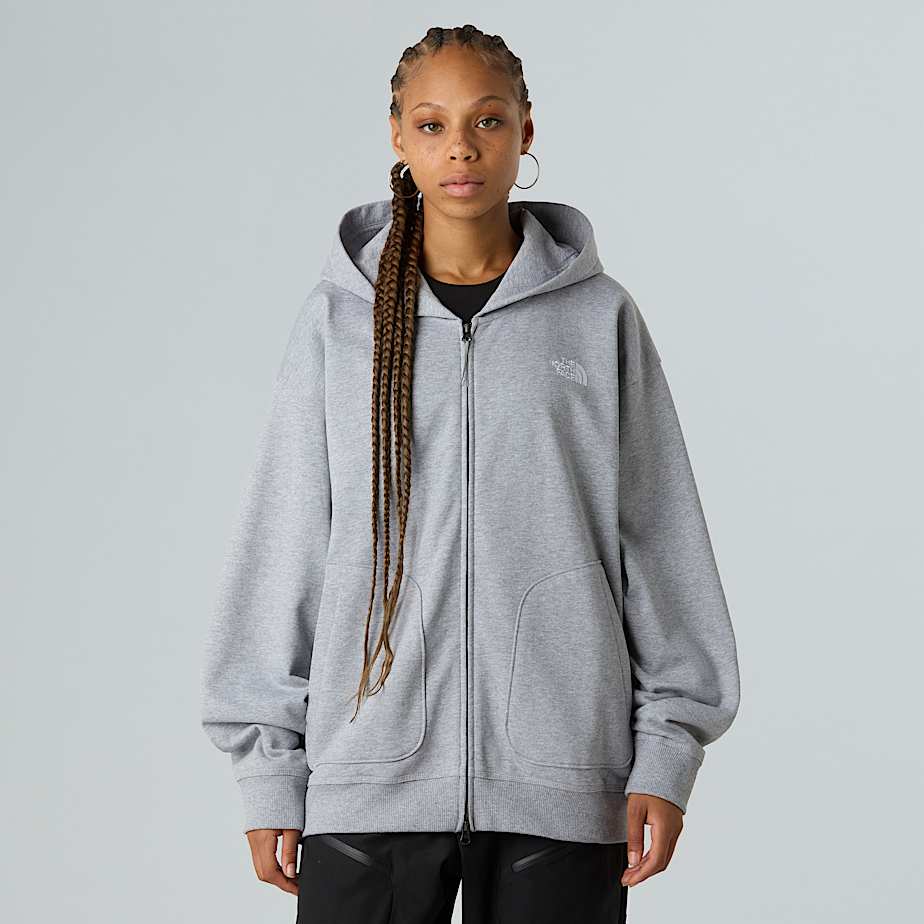 هودی Unisex Oversized Full‑Zip Hoodie   این محصول از برند The North Face